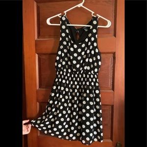 juniors Medium Polkadotted dress